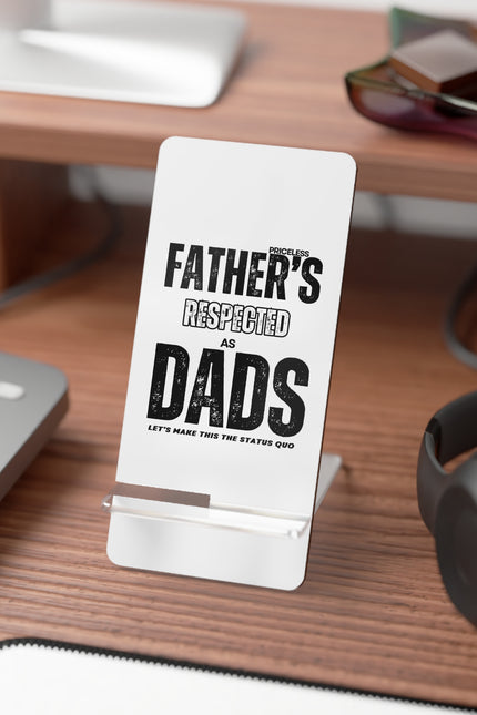 Dads Smartphone Display Stand - Perfect Gift for Father's Day