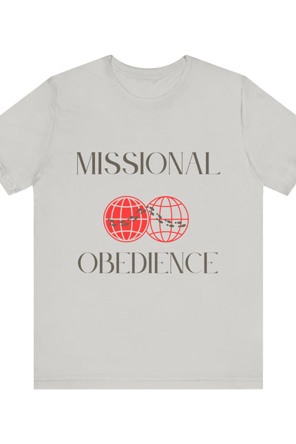 Tee Missional Obedience Unisex Jersey Short Sleeve