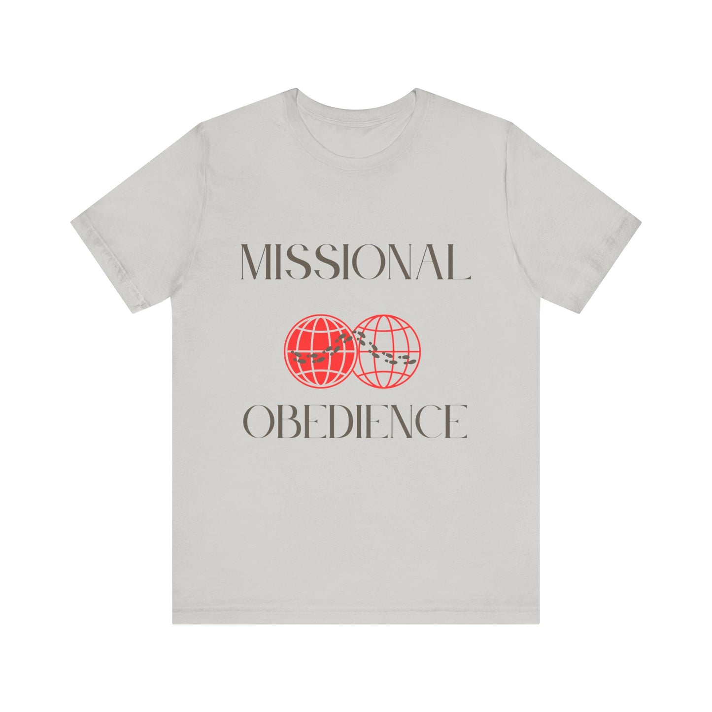Tee Missional Obedience Unisex Jersey Short Sleeve