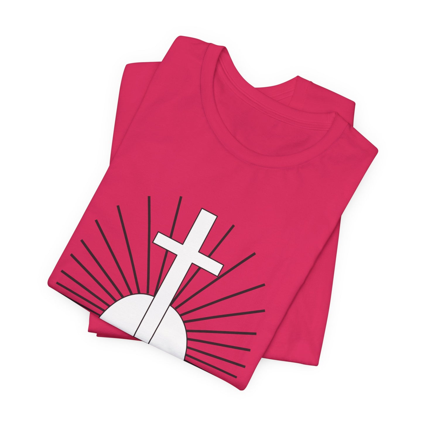 Cross Tee - Unisex Jersey Short Sleeve