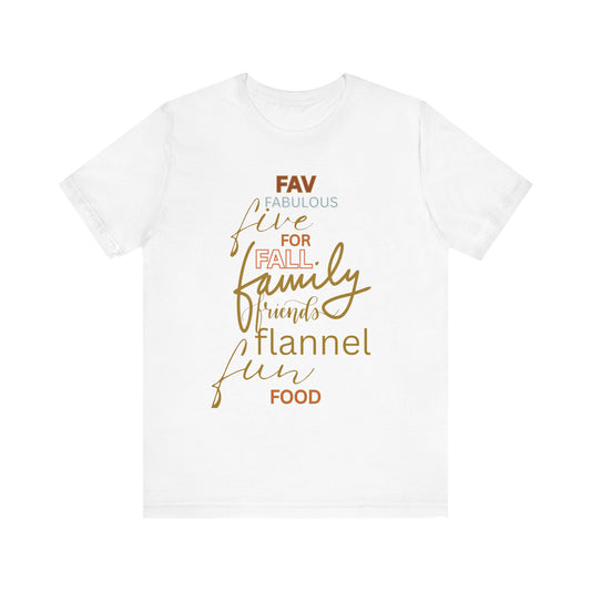 Fall Family Tee - Unisex Jersey