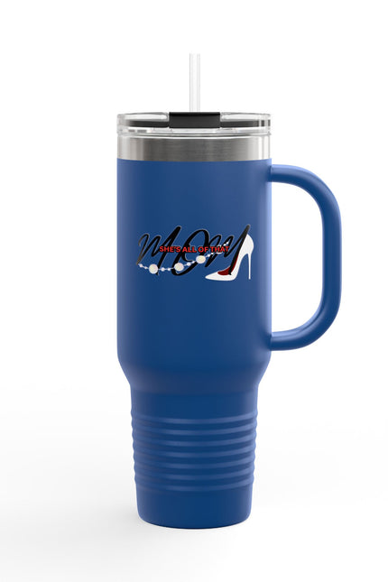 Stylish Insulated Travel Mug for Fashion Lovers - 40oz with Sassy Design