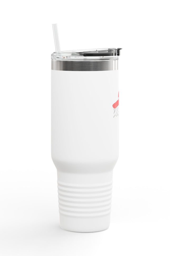 Stylish Insulated Travel Mug, Perfect for Coffee Lovers, Work, Travel, Gifts, Summer Picnics, 40oz Adventure Mug