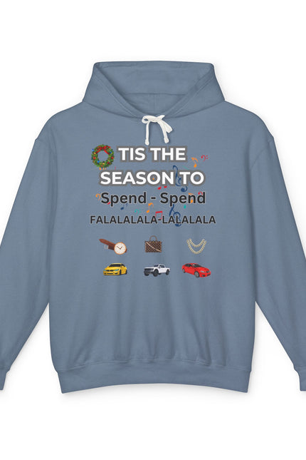 Holiday Hoodies - Unisex Lightweight Hooded Sweatshirt