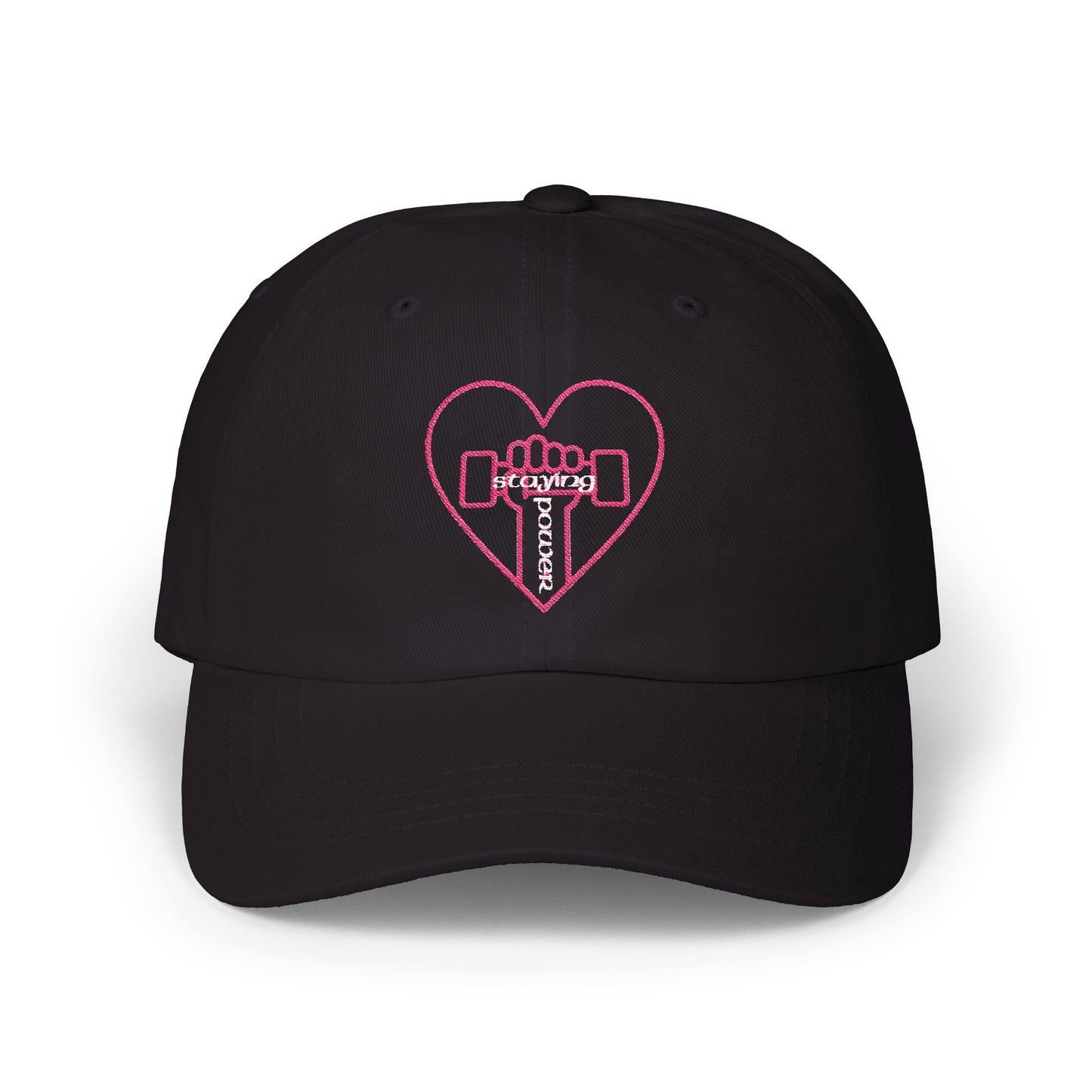 Heart & Dumbbell Classic Dad Cap - Gym Lover Hat, Father's Day Gift, Workout Accessories, Casual Style Cap, Fitness Enthusiast Gear