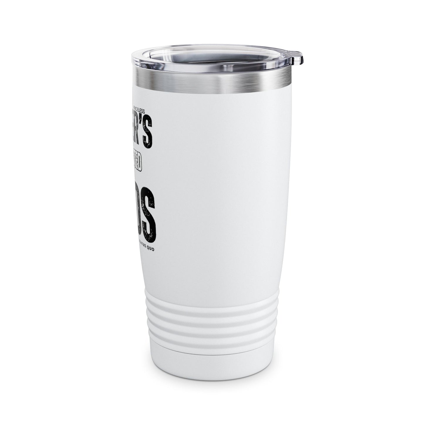 Father's Respected Dads Tumbler - 20oz Insulated Travel Mug
