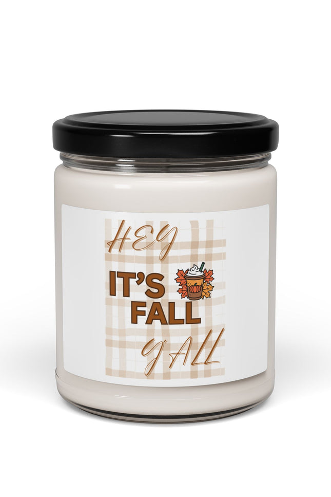 Fall-Themed Scented Candle, Autumn Home Decor, Cozy Gifts, Harvest Celebrations, Seasonal Fragrance