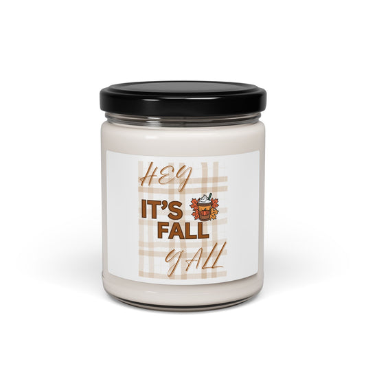 Fall-Themed Scented Candle, Autumn Home Decor, Cozy Gifts, Harvest Celebrations, Seasonal Fragrance