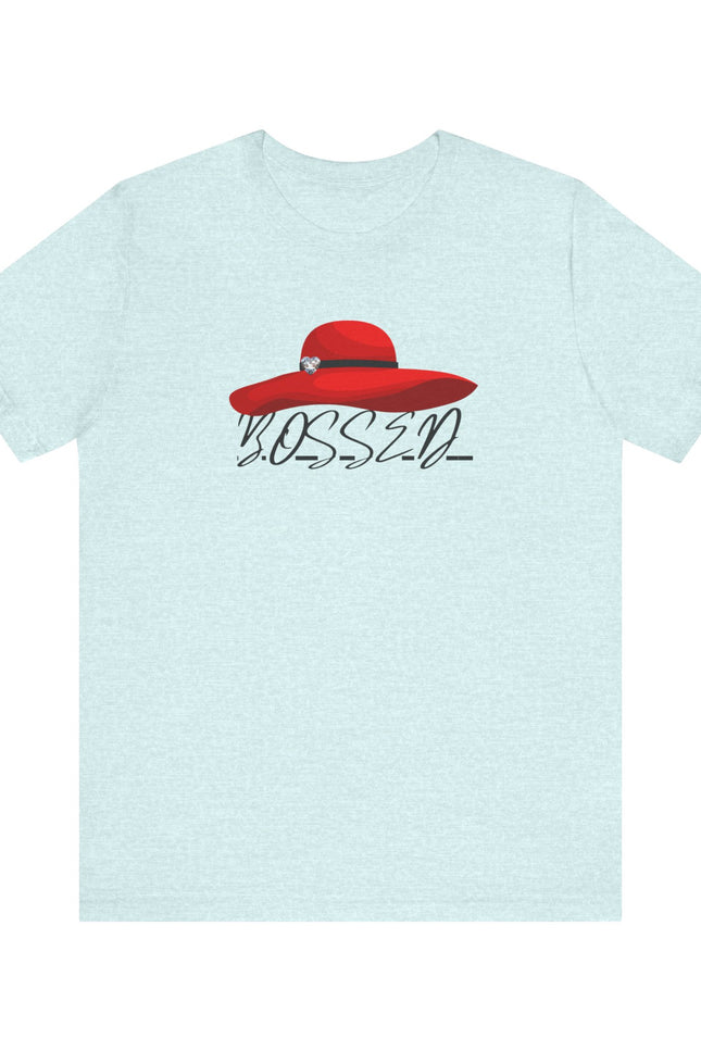 Bossed Unisex Short Sleeve Tee | Stylish Casual Wear, Gift for Bosses, Empowerment Shirt, Fashionable Daily Top