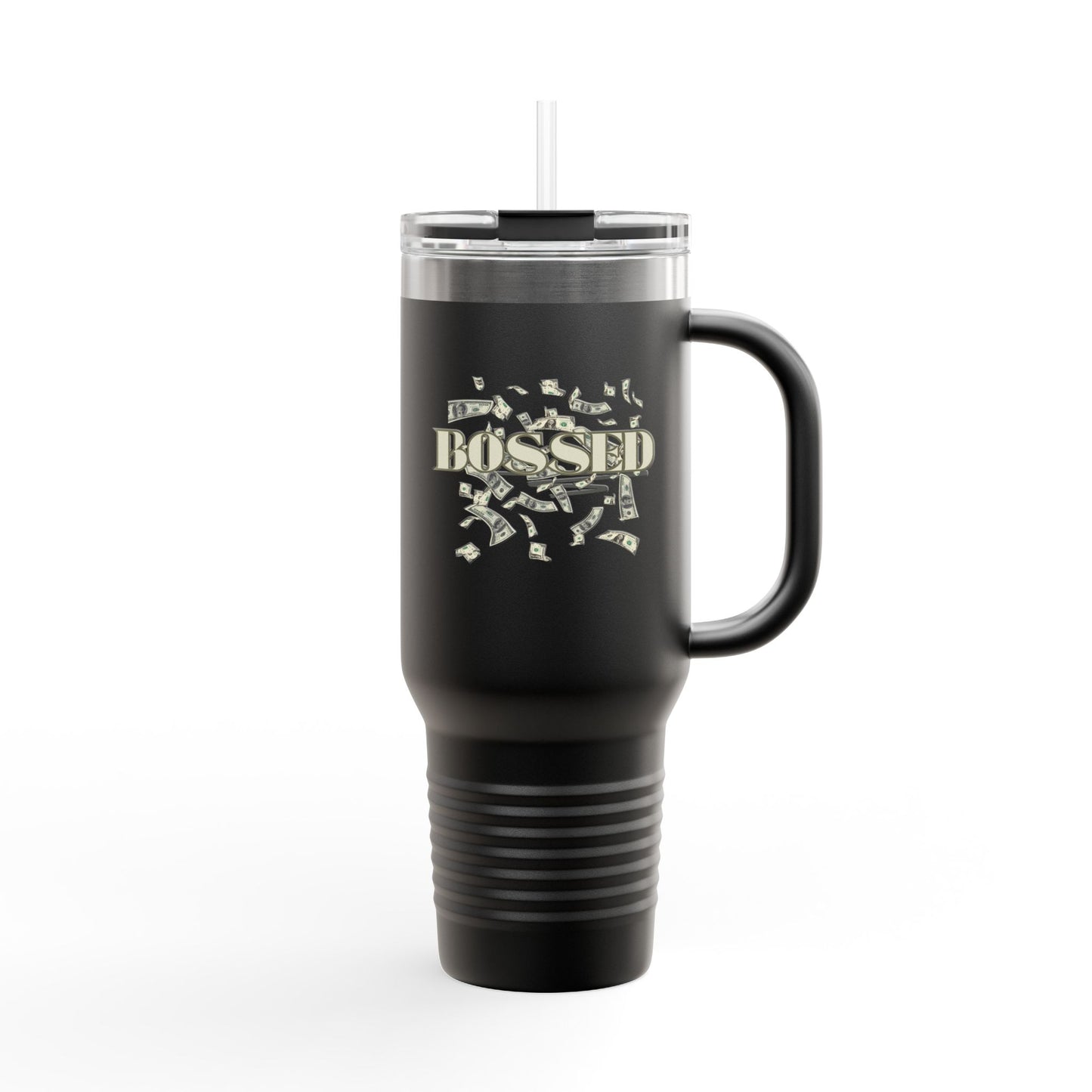 Bossed Insulated Travel Mug - 40oz | Perfect for Coffee Lovers & Entrepreneurs