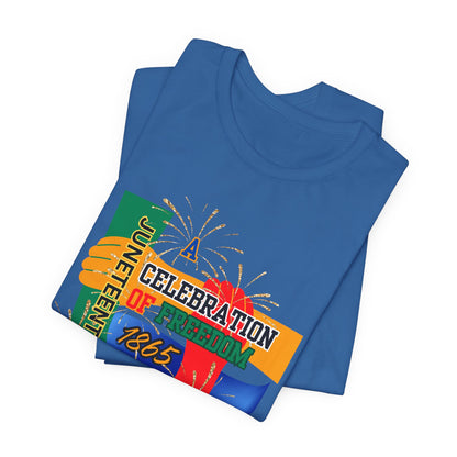 Juneteenth Celebration Unisex Garment-Dyed T-Shirt