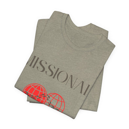 Tee Missional Obedience Unisex Jersey Short Sleeve