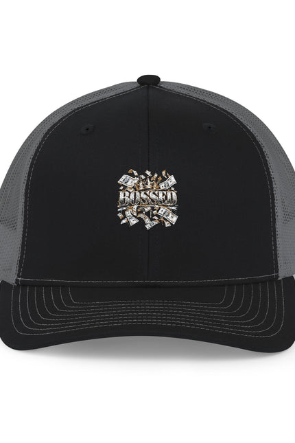 Camo Paw Print Snapback Trucker Cap