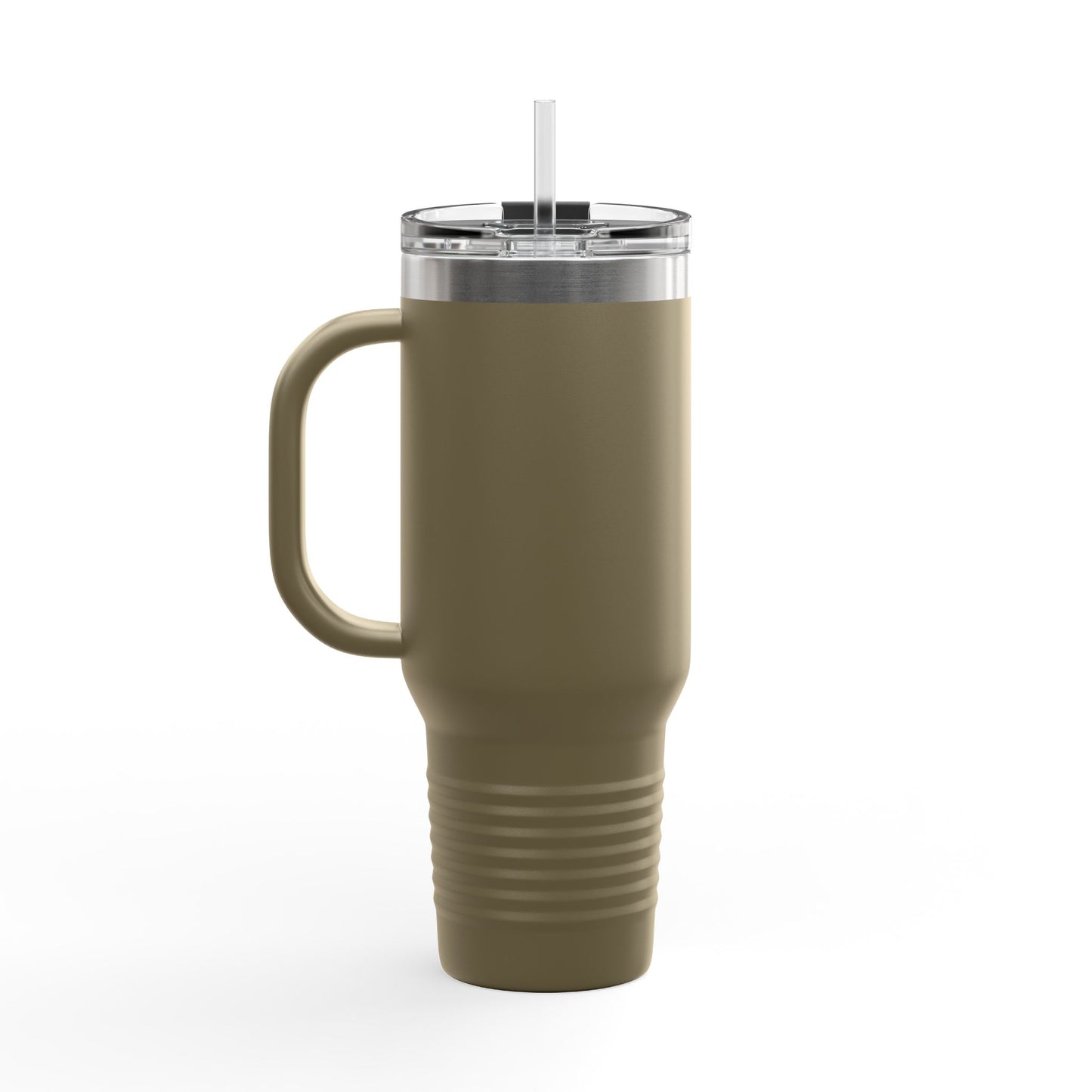 Fashionable Insulated Travel Mug - 40oz with 'BOSSED' Design