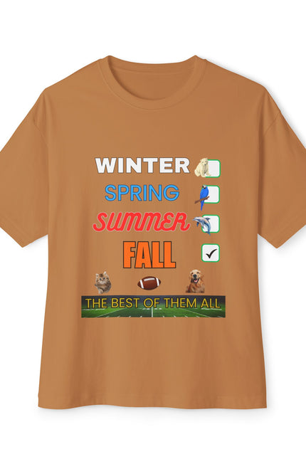 Oversized Tee - Fall Season Tees