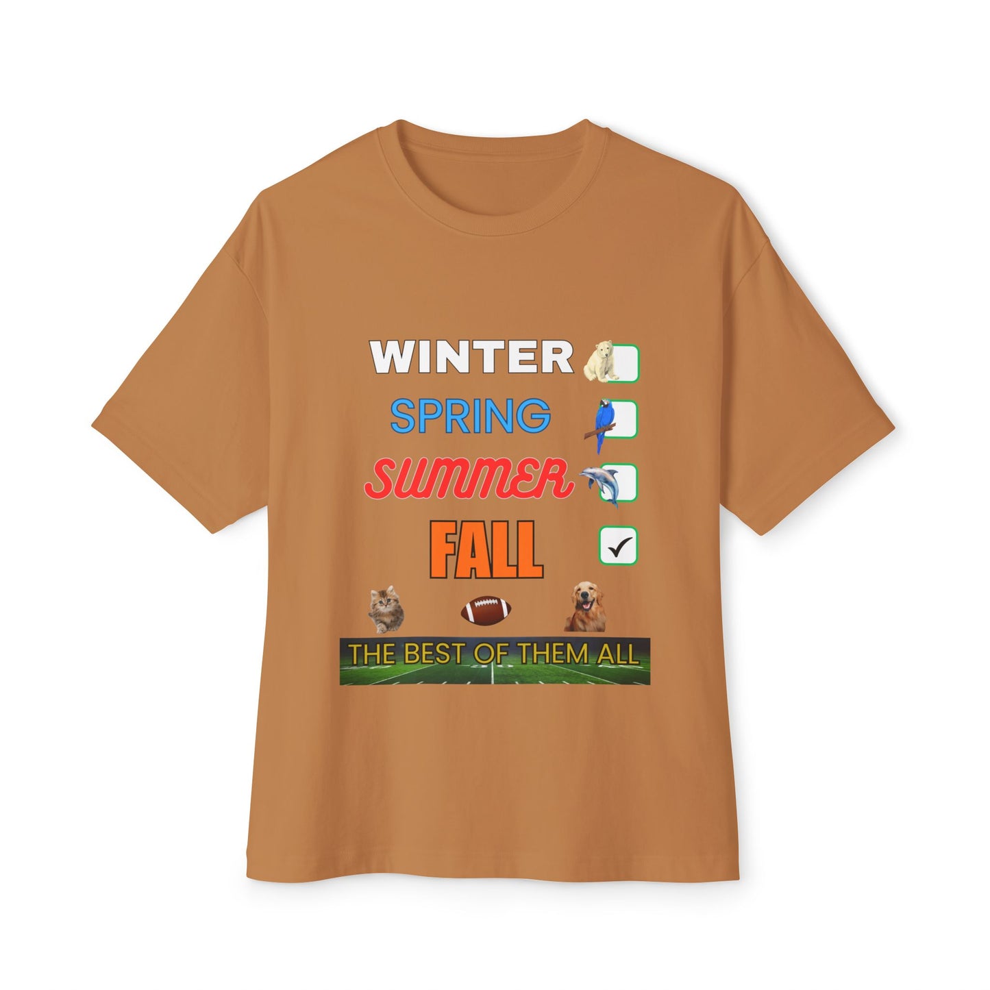 Oversized Tee - Fall Season Tees