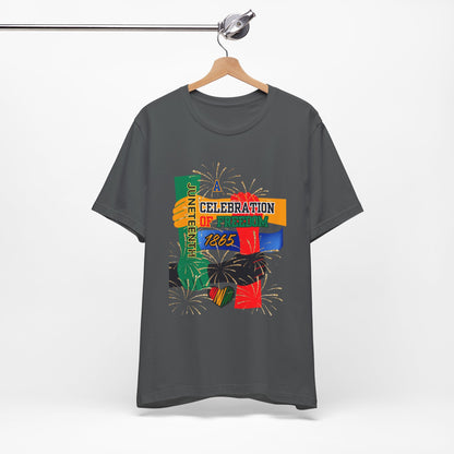 Juneteenth Celebration Unisex Garment-Dyed T-Shirt
