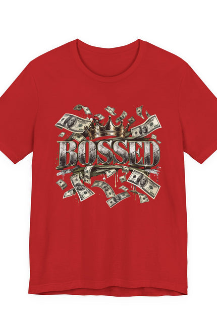 Bossed Tee — Money Crown Graphic T-Shirt
