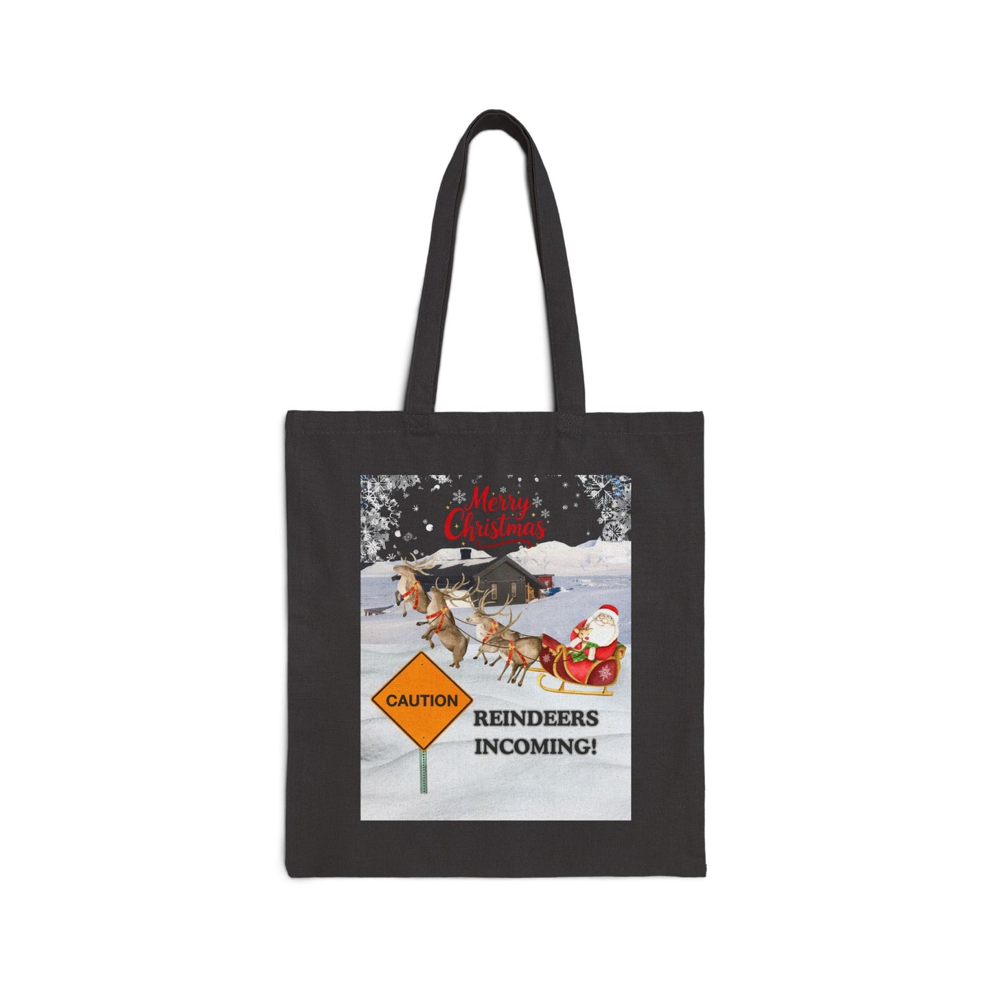 Holiday Tote Bag - Cotton Canvas