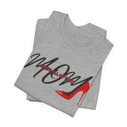 Mom Life Garment-Dyed T-Shirt - She's All of That Design