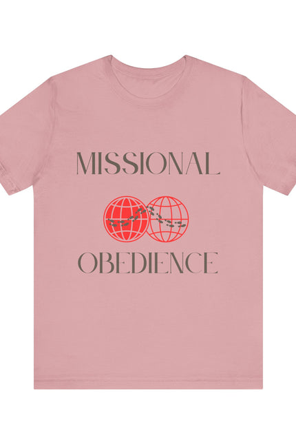 Tee Missional Obedience Unisex Jersey Short Sleeve