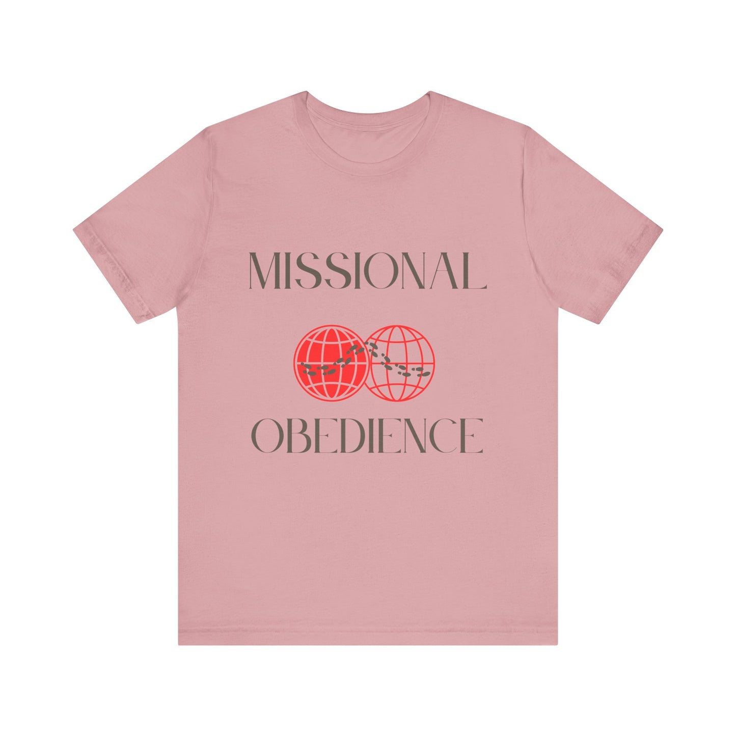 Tee Missional Obedience Unisex Jersey Short Sleeve