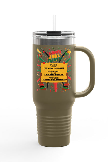 Inspirational Insulated Travel Mug - 40oz - Perfect for Teachers & Students - Stay Motivated On-the-Go