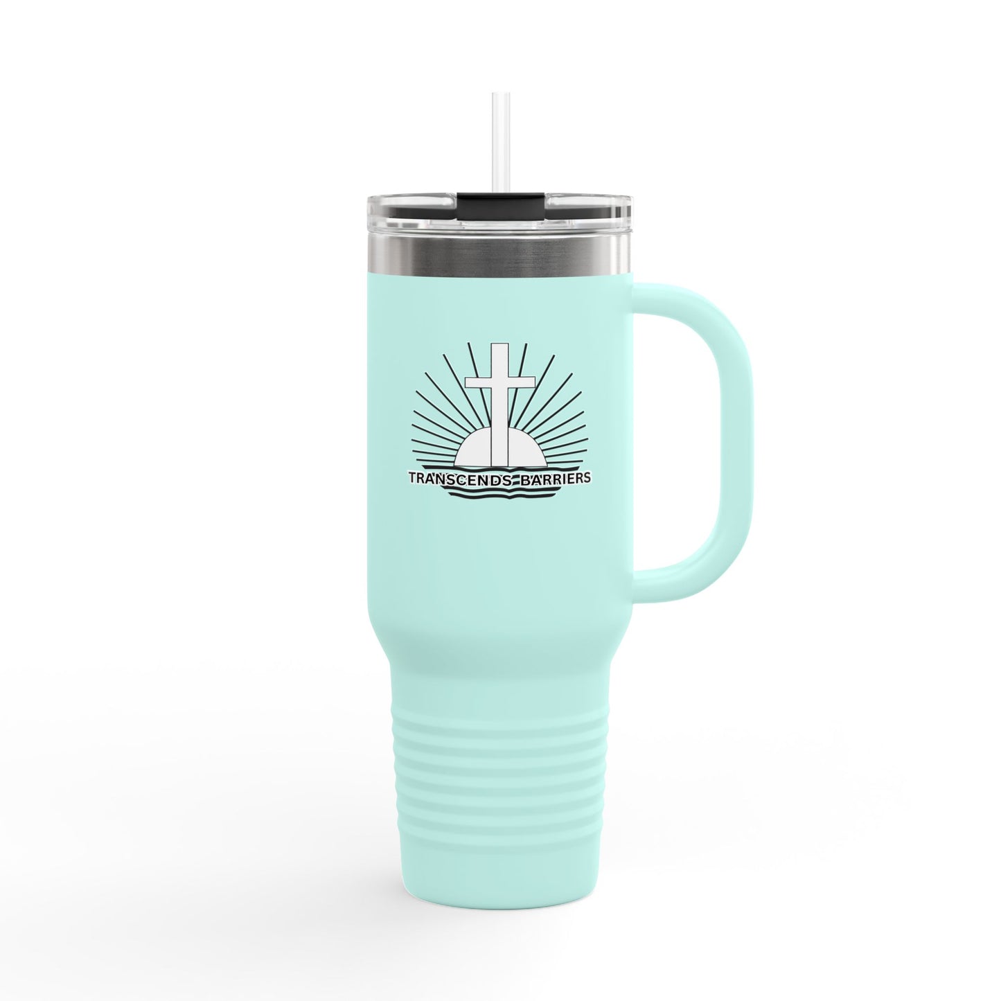 Transcends Barriers Insulated Travel Mug, 40oz - Perfect Gift for Adventurers, Road Trips, Coffee Lovers, Summer Picnics, and Everyday [...]