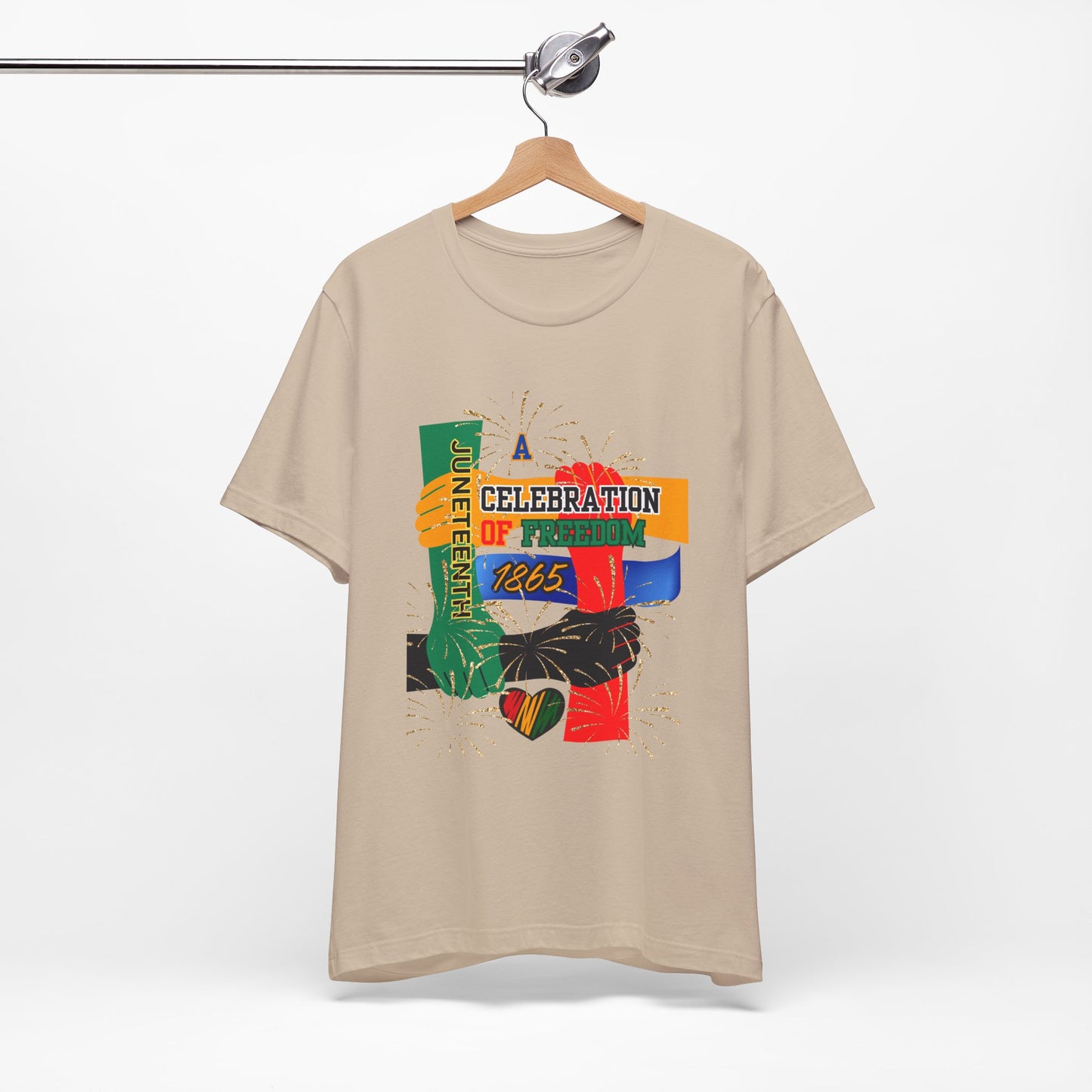 Juneteenth Celebration Unisex Garment-Dyed T-Shirt