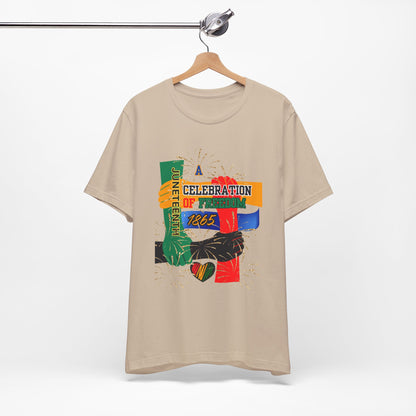 Juneteenth Celebration Unisex Garment-Dyed T-Shirt