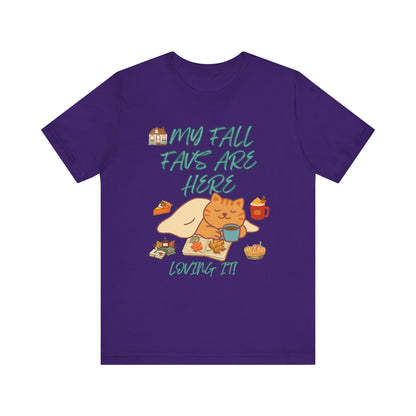 Fall Unisex Tee - Cozy Autumn Vibes Shirt