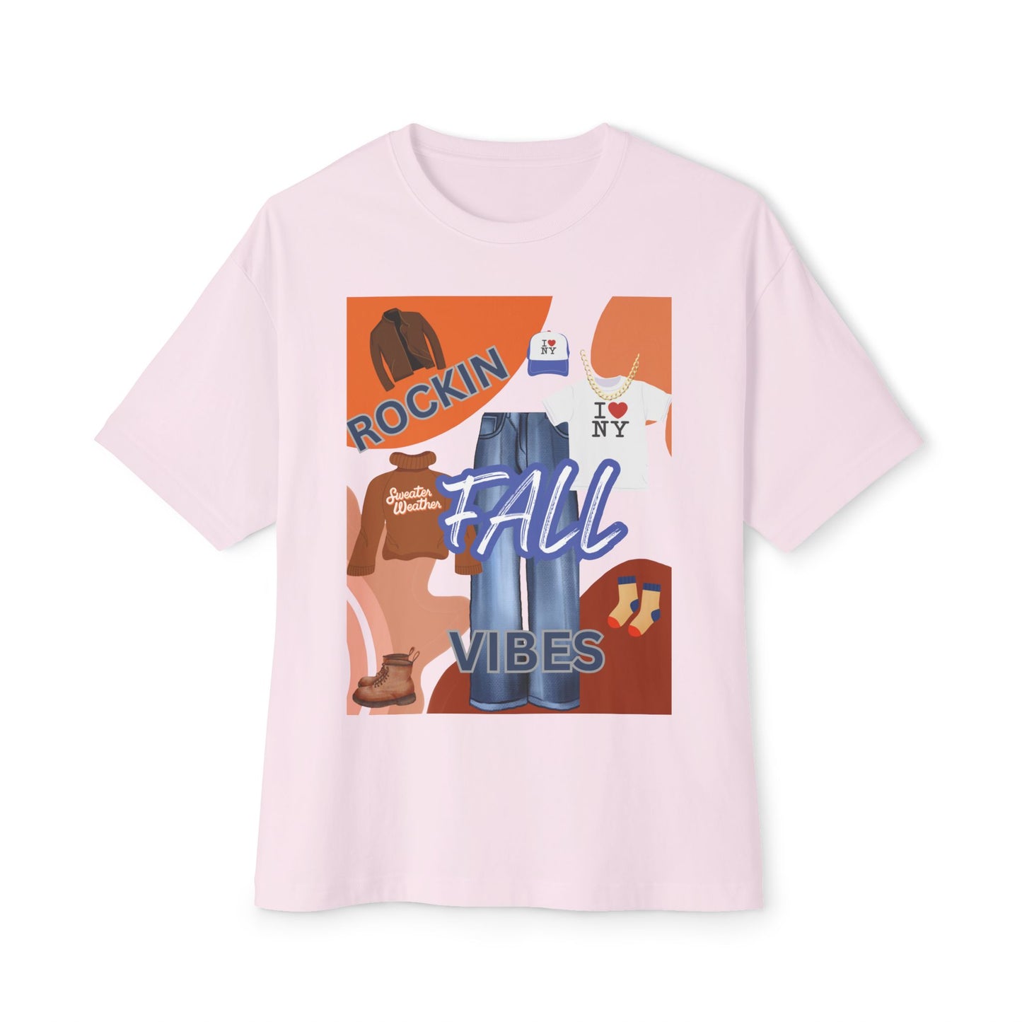 Fall Oversized Boxy Tee