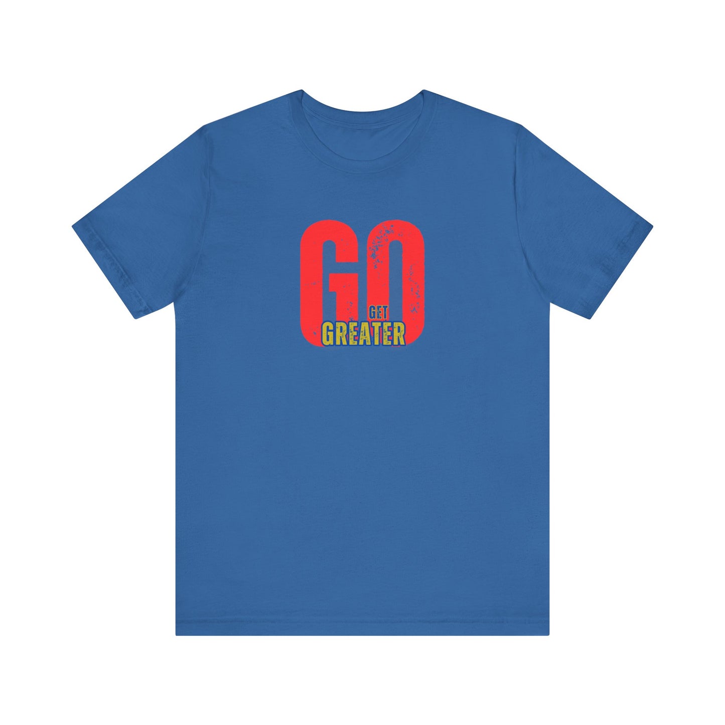 Motivational Unisex Garment-Dyed T-Shirt - 'GO Get Greater'