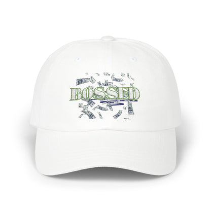 Bossed Classic Dad Cap - Stylish Adjustable Baseball Hat for Everyday Wear