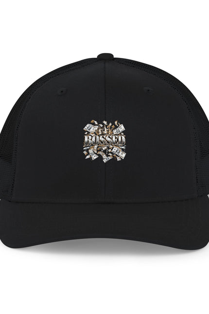 Camo Paw Print Snapback Trucker Cap