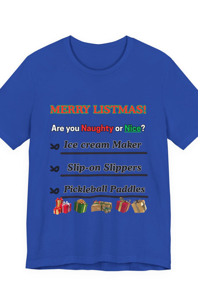 Christmas Short Sleeve Tee - Merry Christmas Shirt