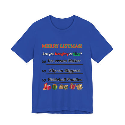 Christmas Short Sleeve Tee - Merry Christmas Shirt