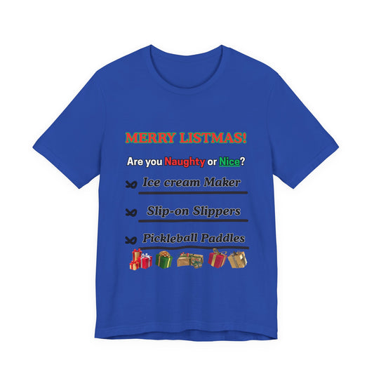 Christmas Short Sleeve Tee - Merry Christmas Shirt