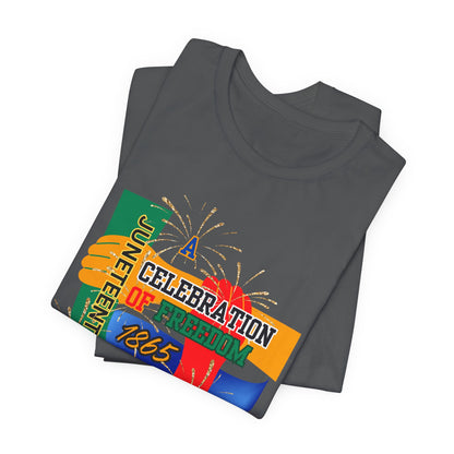 Juneteenth Celebration Unisex Garment-Dyed T-Shirt