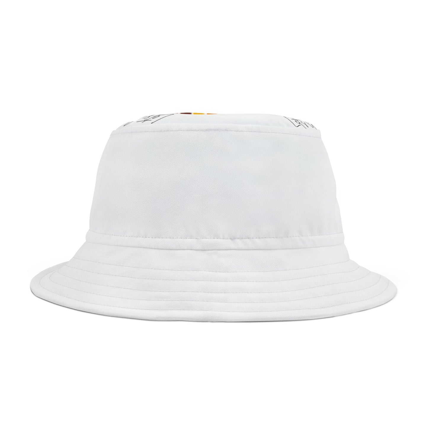 Stylish Bucket Hat with Trendy Text Design