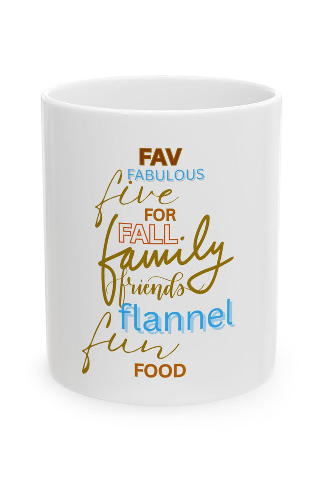 Fall Family Fun Ceramic Mug