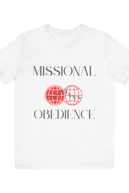 Tee Missional Obedience Unisex Jersey Short Sleeve