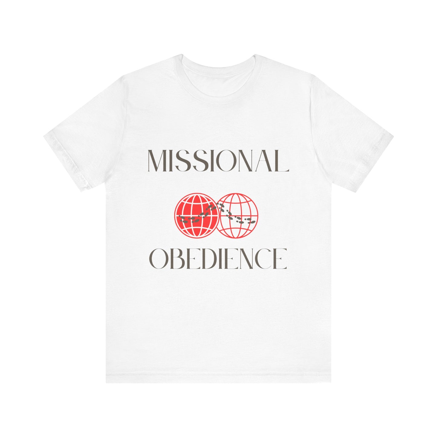 Tee Missional Obedience Unisex Jersey Short Sleeve