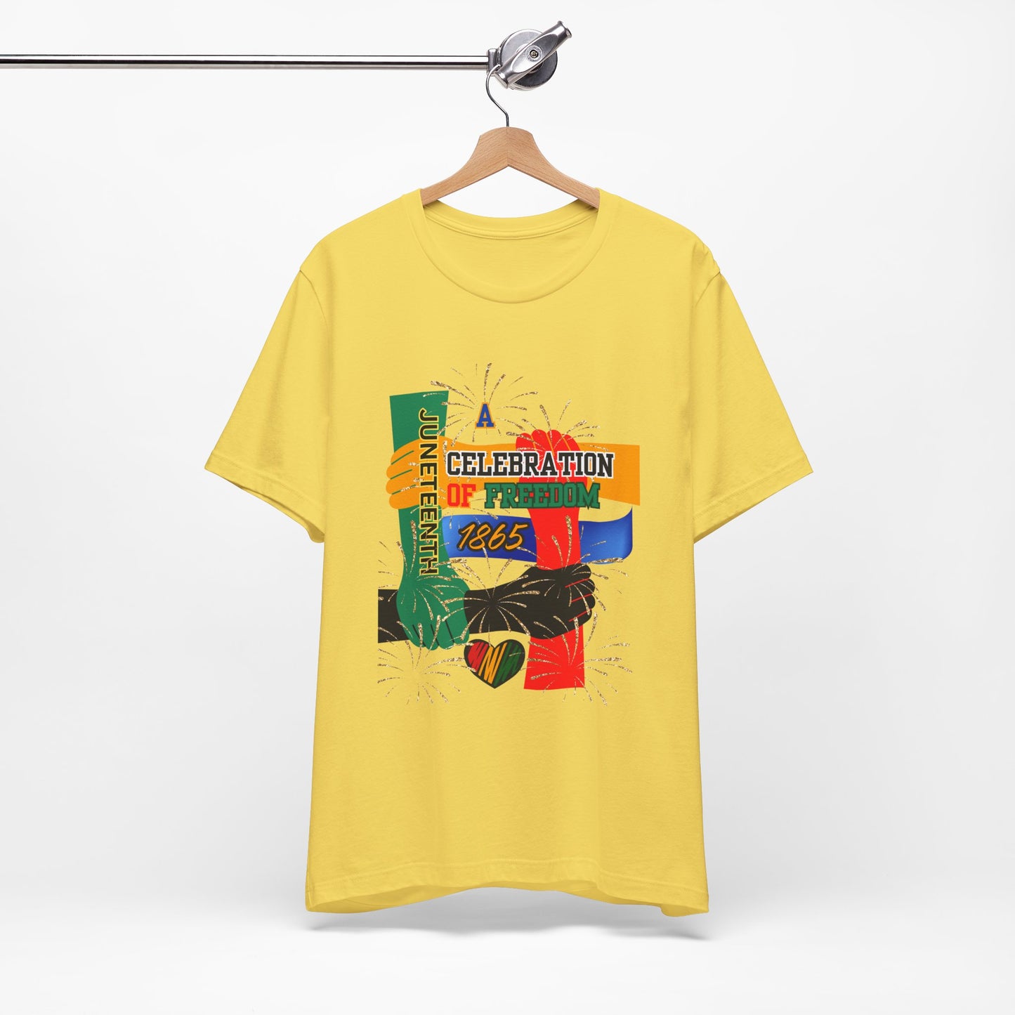 Juneteenth Celebration Unisex Garment-Dyed T-Shirt
