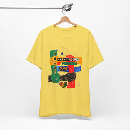 Juneteenth Celebration Unisex Garment-Dyed T-Shirt