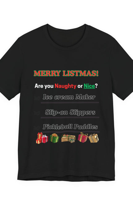 Christmas Short Sleeve Tee - Merry Christmas Shirt