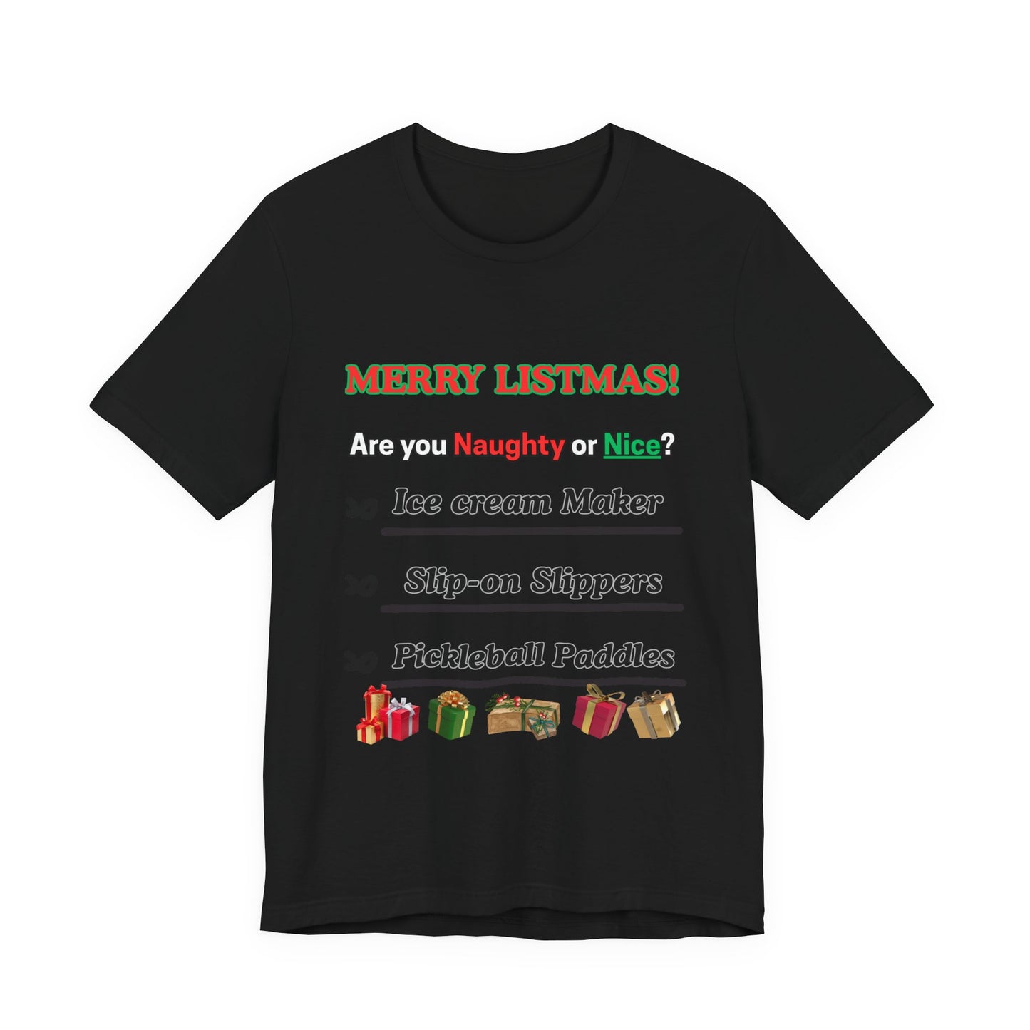 Christmas Short Sleeve Tee - Merry Christmas Shirt