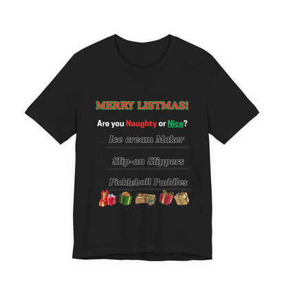 Christmas Short Sleeve Tee - Merry Christmas Shirt