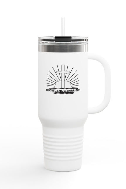 Transcends Barriers Insulated Travel Mug, 40oz - Perfect Gift for Adventurers, Road Trips, Coffee Lovers, Summer Picnics, and Everyday [...]