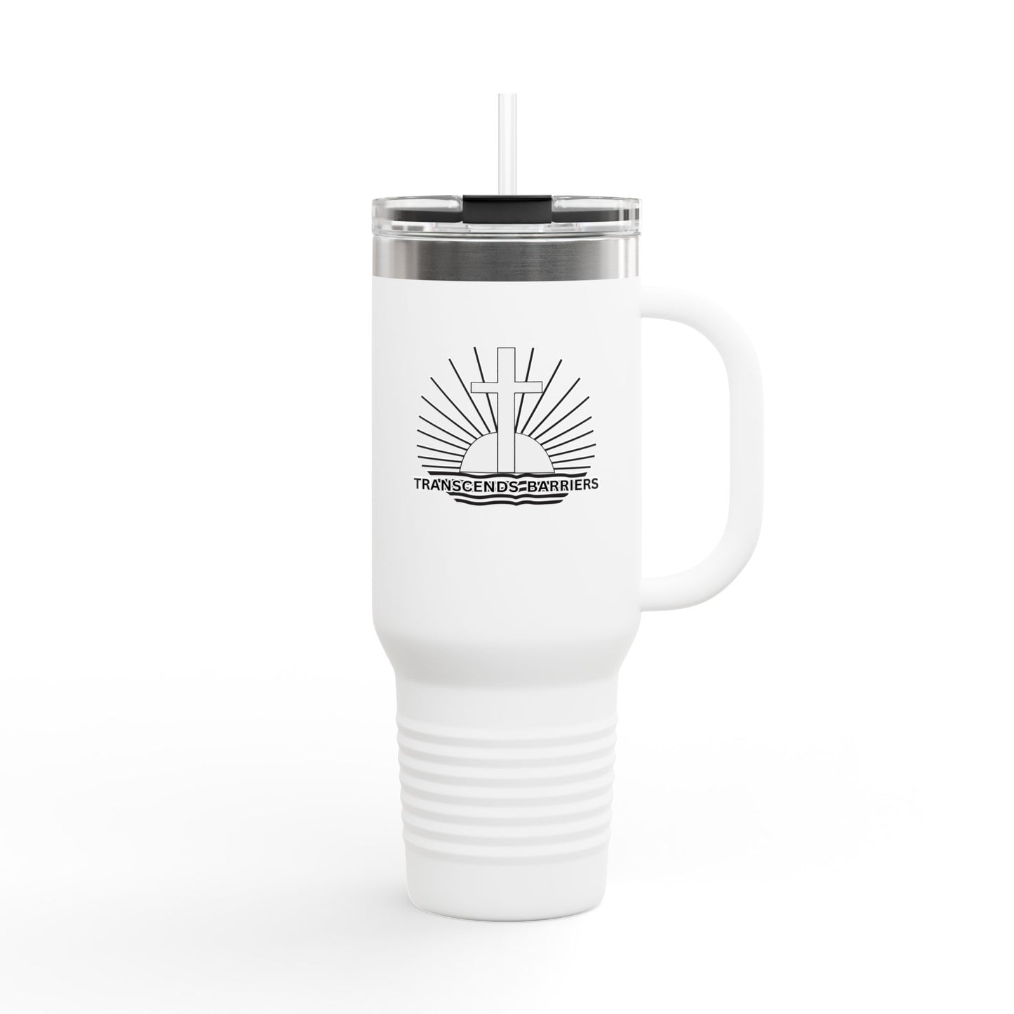 Transcends Barriers Insulated Travel Mug, 40oz - Perfect Gift for Adventurers, Road Trips, Coffee Lovers, Summer Picnics, and Everyday [...]